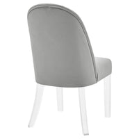 Iconic Home Mullen Velvet Dining Side Chair Set of 2 