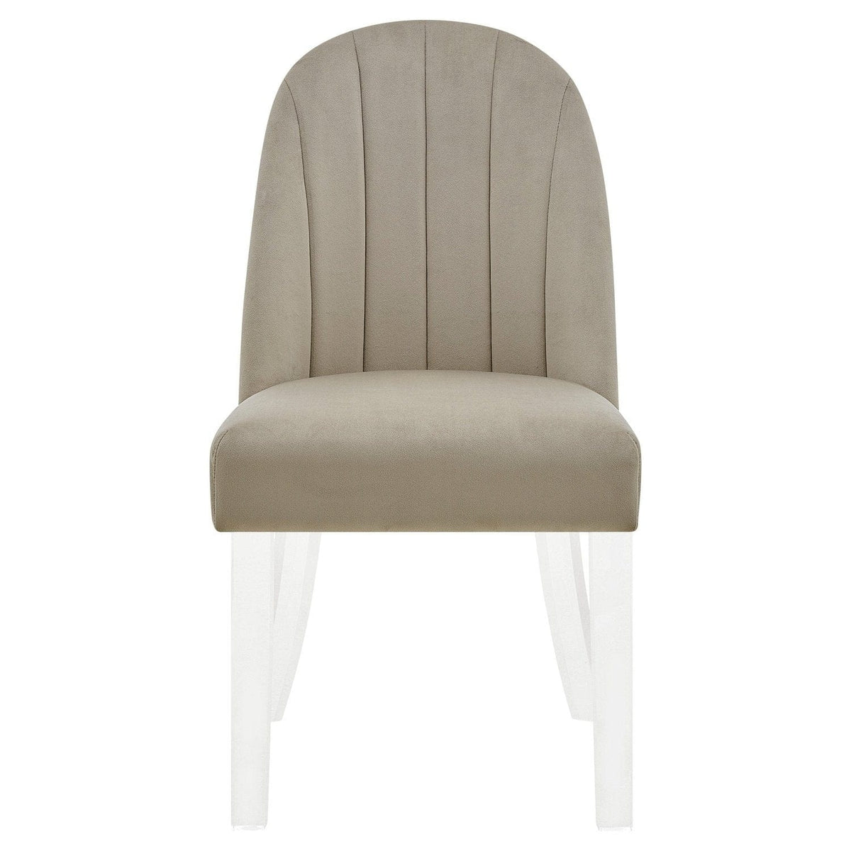 Iconic Home Mullen Velvet Dining Side Chair Set of 2 