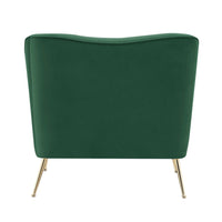 Iconic Home Potter Velvet Club Chair 