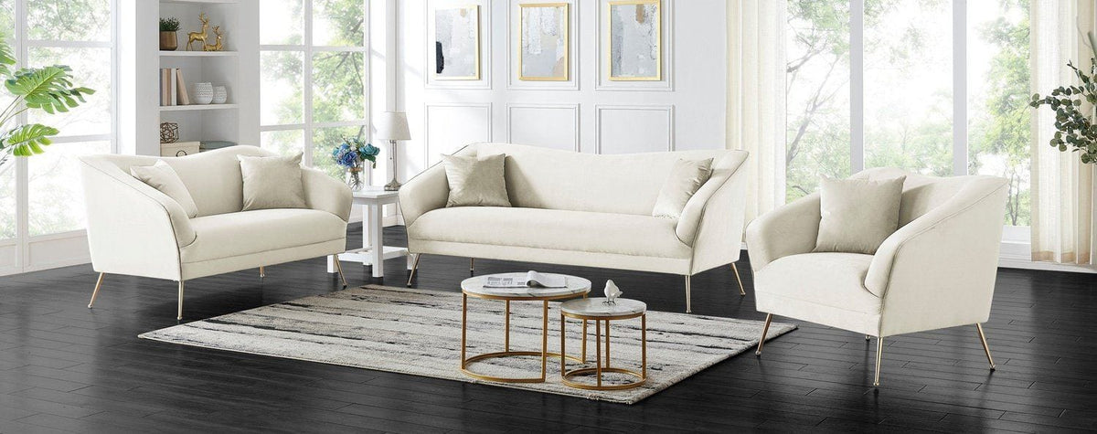 Iconic Home Potter Velvet Club Chair 