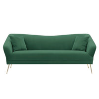 Iconic Home Potter Velvet Sofa 
