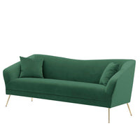 Iconic Home Potter Velvet Sofa 