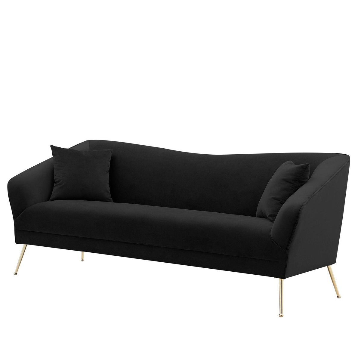 Iconic Home Potter Velvet Sofa 