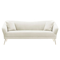 Iconic Home Potter Velvet Sofa 
