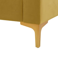Iconic Home Roxie Velvet Loveseat 