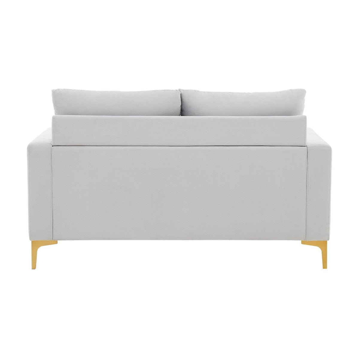 Iconic Home Roxie Velvet Loveseat 