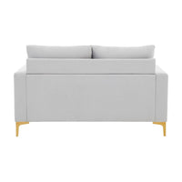 Iconic Home Roxie Velvet Loveseat 