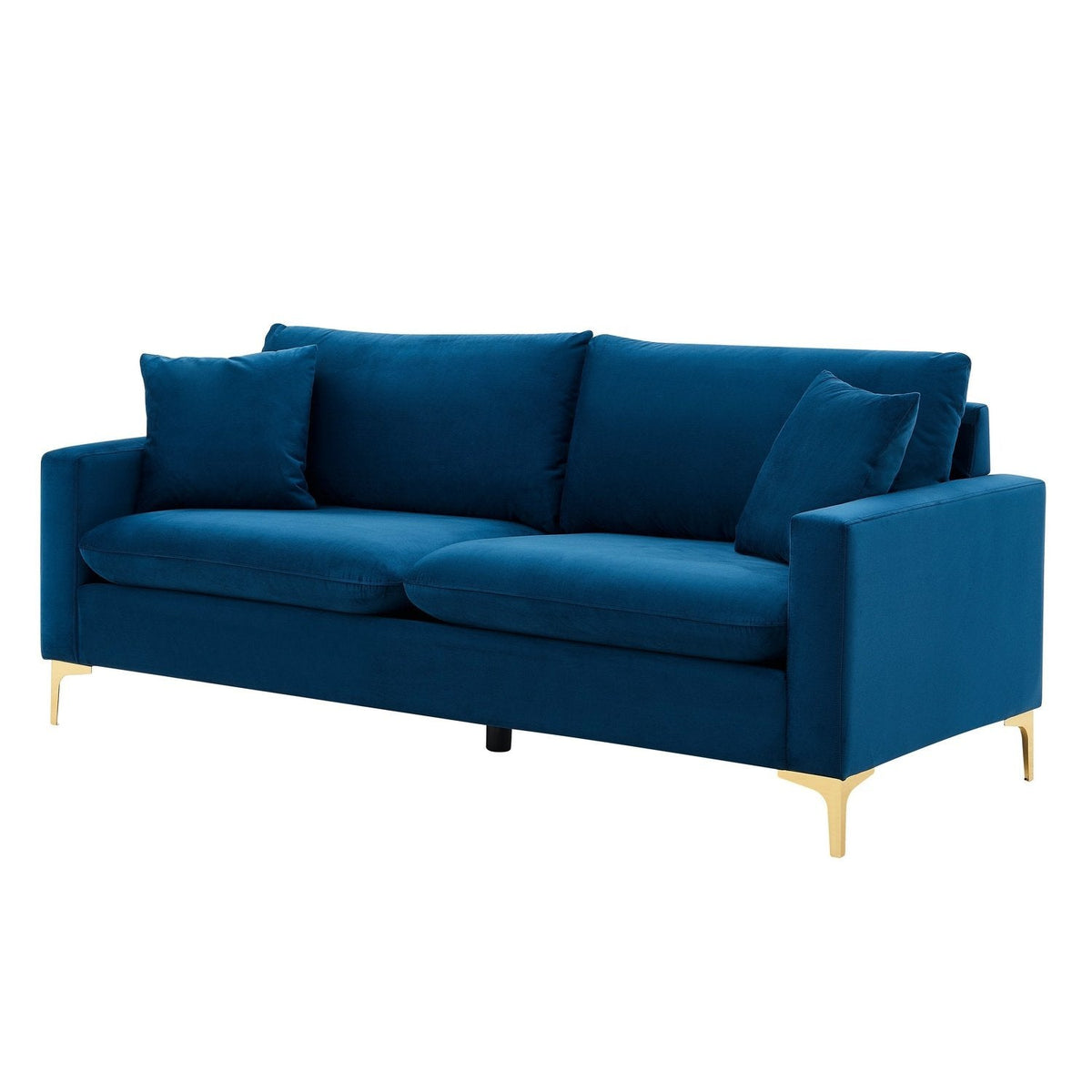 Iconic Home Roxie Velvet Sofa 