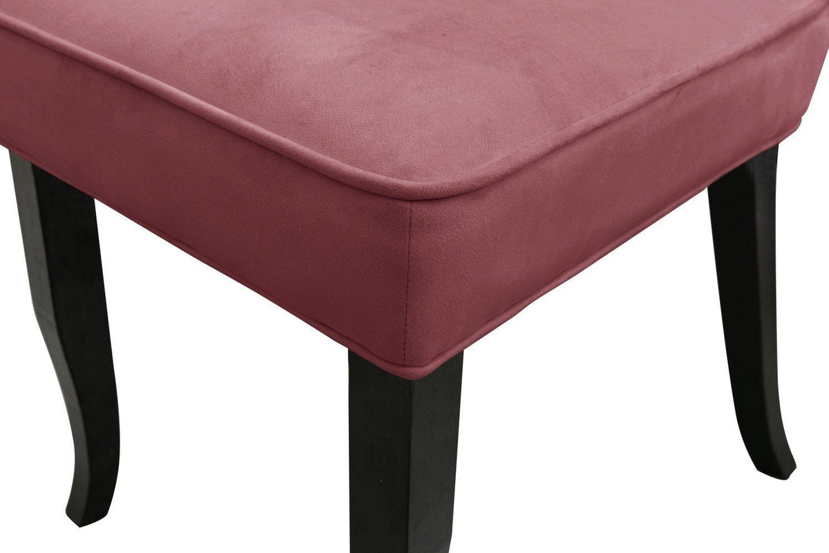 Iconic Home Sariah Velvet Dining Side Chair Set of 2 