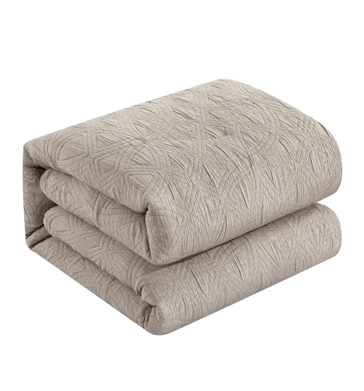 NY&C Home Artista 5 Piece Cotton Blend Jacquard Comforter Set 