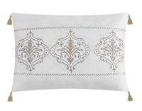 NY&C Home Artista 5 Piece Cotton Blend Jacquard Comforter Set 