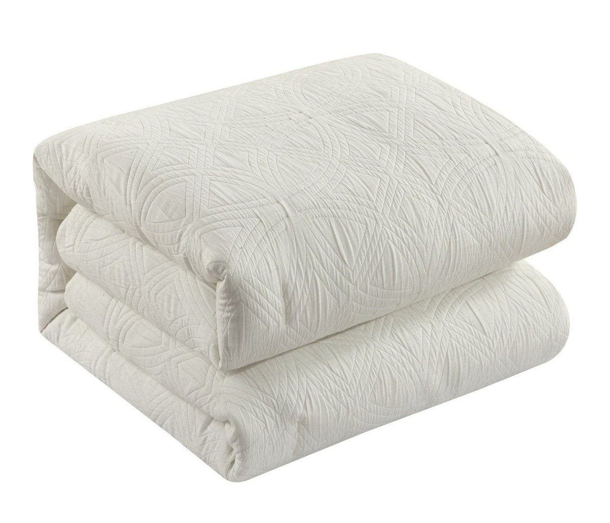 NY&C Home Artista 5 Piece Cotton Blend Jacquard Comforter Set 