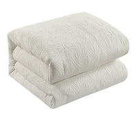 NY&C Home Artista 5 Piece Cotton Blend Jacquard Comforter Set 