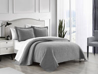 NY&C Home Austin 7 Piece Cotton Blend Quilt Set 