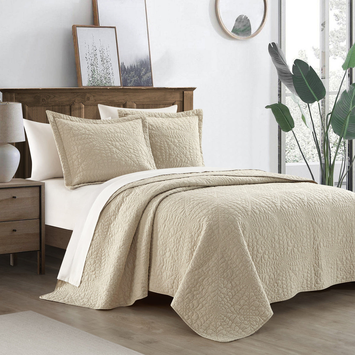 NY&C Home Babe 7 Piece Cotton Quilt Set 