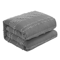 NY&C Home Desiree 9 Piece Cotton Jacquard Comforter 