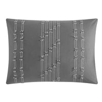 NY&C Home Desiree 9 Piece Cotton Jacquard Comforter 