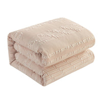 NY&C Home Desiree 9 Piece Cotton Jacquard Comforter 