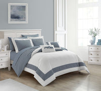 NY&C Home Gibson 9 Piece Hotel Collection Comforter 