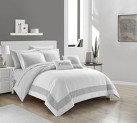 NY&C Home Gibson 9 Piece Hotel Collection Comforter 
