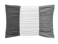 NY&C Home Kinsley 9 Piece Color Block Comforter Set 