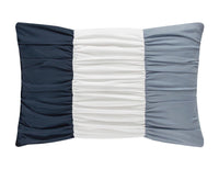 NY&C Home Kinsley 9 Piece Color Block Comforter Set 