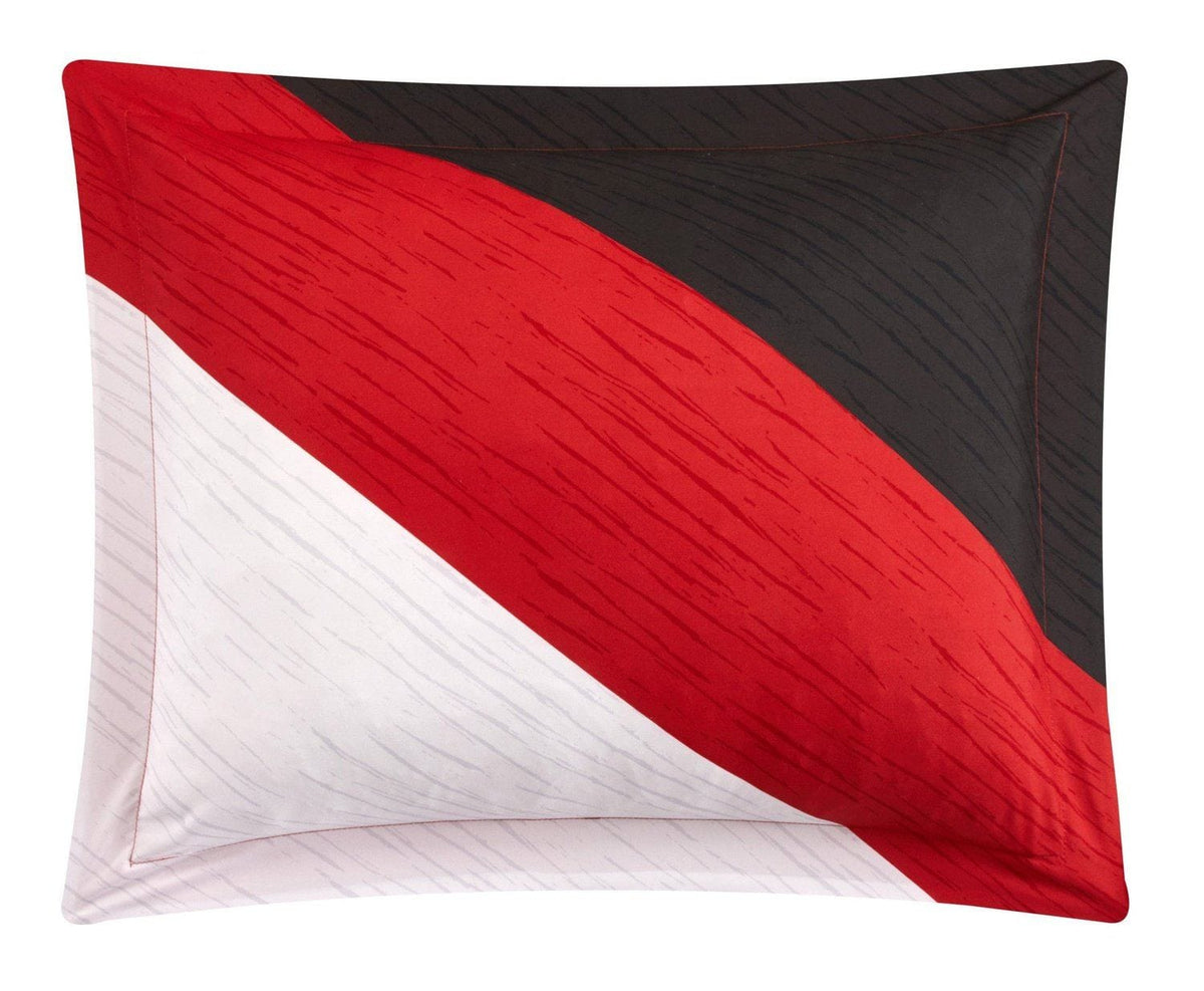NY&C Home Kinsley 9 Piece Color Block Comforter Set 