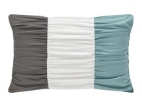 NY&C Home Kinsley 9 Piece Color Block Comforter Set 