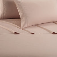 NY&C Home Lain 4 Piece Stripe Embroidered Sheet Set 