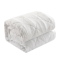 NY&C Home Leighton 9 Piece Crinkle Comforter Set 