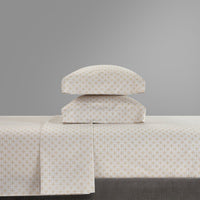 NY&C Home Lucille 4 Piece Geometric Pattern Sheet Set 
