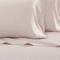 NY&C Home Lucille 4 Piece Geometric Pattern Sheet Set 