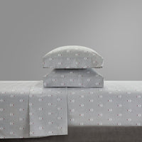 NY&C Home Marina 4 Piece Anchor Pattern Sheet Set 