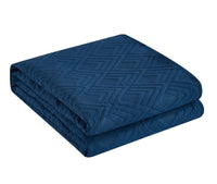 NY&C Home Marling 7 Piece Geometric Quilt Set 