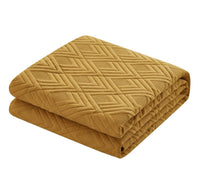 NY&C Home Marling 7 Piece Geometric Quilt Set 