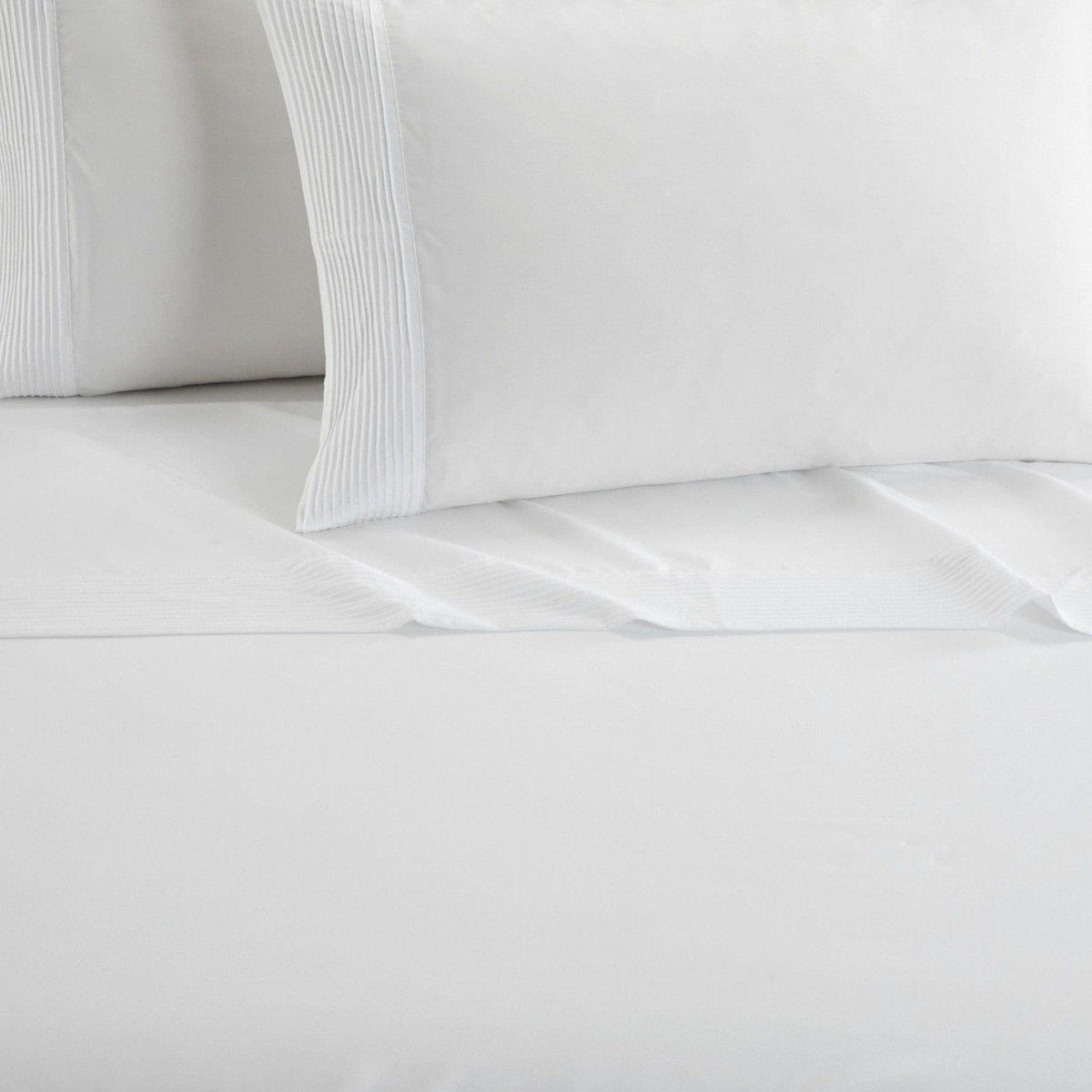 NY&C Home Marsai 4 Piece Pleated Flange Sheet Set 