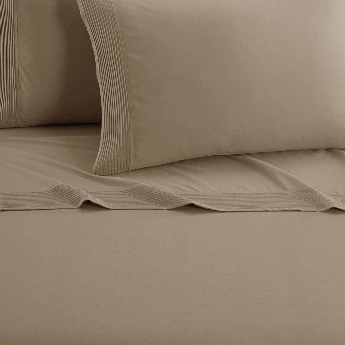 NY&C Home Marsai 4 Piece Pleated Flange Sheet Set 