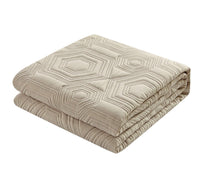 NY&C Home Rhapsody 7 Piece Geometric Quilt Set 