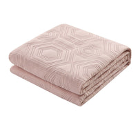 NY&C Home Rhapsody 7 Piece Geometric Quilt Set 