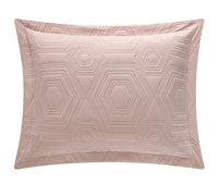 NY&C Home Rhapsody 7 Piece Geometric Quilt Set 