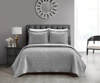 NY&C Home Rhapsody 7 Piece Geometric Quilt Set 
