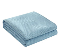 NY&C Home Ridge 7 Piece Geometric Quilt Set 