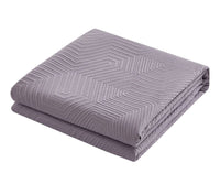 NY&C Home Ridge 7 Piece Geometric Quilt Set 