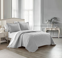 NY&C Home Ridge 7 Piece Geometric Quilt Set 