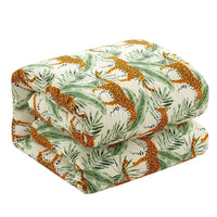 NY&C Home Safari 4 Piece Jungle Print Comforter Set 