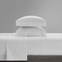 NY&C Home Samara 4 Piece Striped Sheet Set 