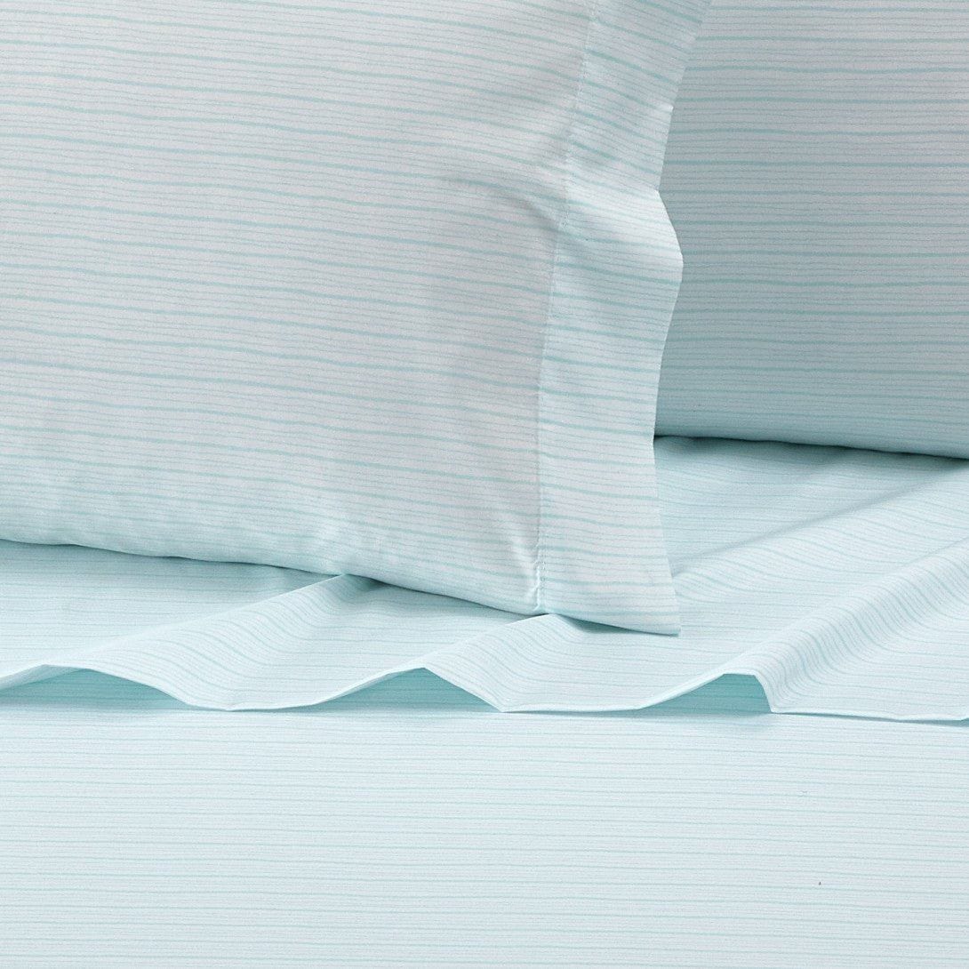 NY&C Home Samara 4 Piece Striped Sheet Set 