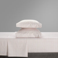 NY&C Home Samara 4 Piece Striped Sheet Set 