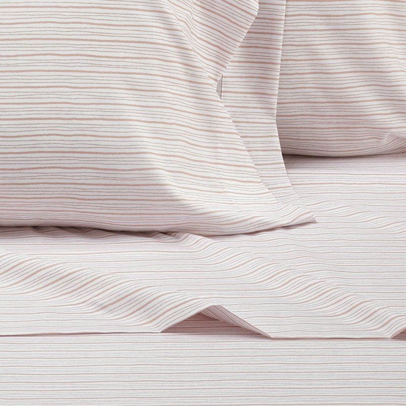 NY&C Home Samara 4 Piece Striped Sheet Set 