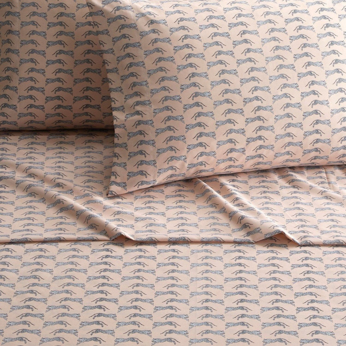 NY&C Home Spot On 4 Piece Animal Print Sheet Set 